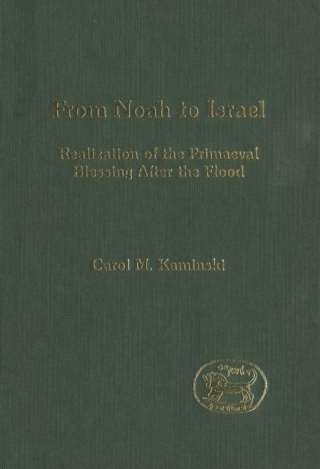 Imagen de portada: From Noah to Israel 1st edition 9780567083586
