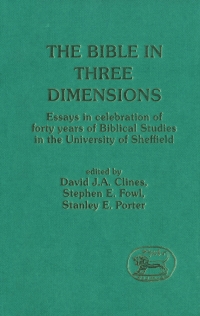 Imagen de portada: The Bible in Three Dimensions 1st edition 9780567263070