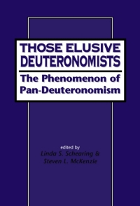 Cover image: Those Elusive Deuteronomists 1st edition 9781841270104