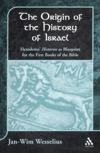 Cover image: The Origin of the History of Israel 1st edition 9781841272672