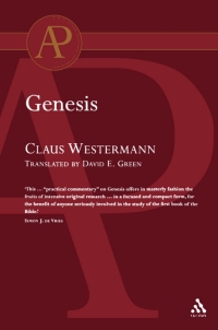 Cover image: Genesis (Westermann) 1st edition 9780567043900