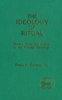 Cover image: The Ideology of Ritual 1st edition 9780567512277