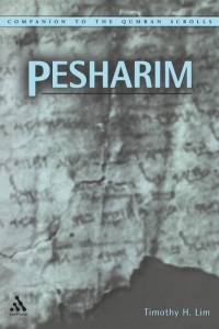 صورة الغلاف: Pesharim 1st edition 9781841272733
