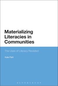 Omslagafbeelding: Materializing Literacies in Communities 1st edition 9780567469618