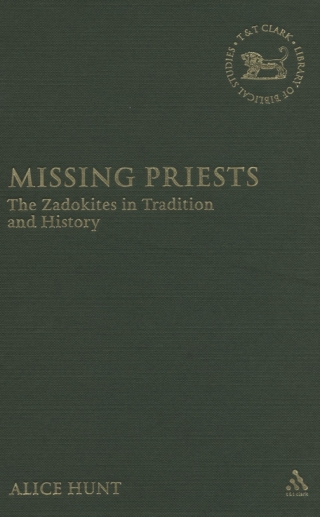 Imagen de portada: Missing Priests 1st edition 9780567028525