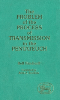 Titelbild: The Problem of the Process of Transmission in the Pentateuch 1st edition 9780567187925