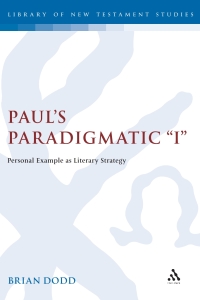 Cover image: Paul's Paradigmatic "I" 1st edition 9781850759140