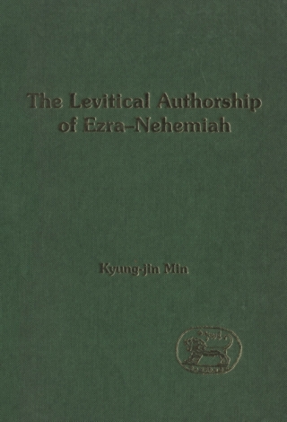 Imagen de portada: The Levitical Authorship of Ezra-Nehemiah 1st edition 9780567082268