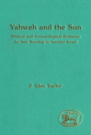 Cover image: Yahweh and the Sun 1st edition 9781850752721