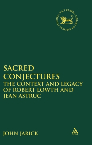 Imagen de portada: Sacred Conjectures 1st edition 9780567029324