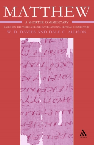 Omslagafbeelding: Matthew 1st edition 9780567082497
