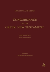 Cover image: A Concordance to the Greek New Testament 1st edition 9780567010216