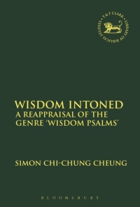 Cover image: Wisdom Intoned 1st edition 9780567683717