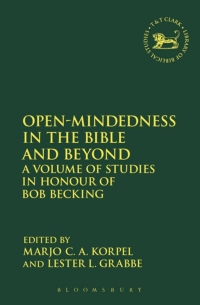 صورة الغلاف: Open-Mindedness in the Bible and Beyond 1st edition 9780567663801