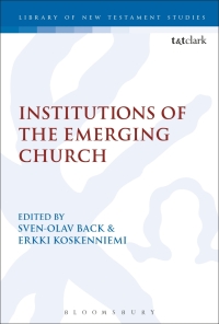 Imagen de portada: Institutions of the Emerging Church 1st edition 9780567666437