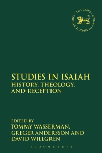 Cover image: Studies in Isaiah 1st edition 9780567683915