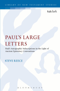 Titelbild: Paul's Large Letters 1st edition 9780567682659