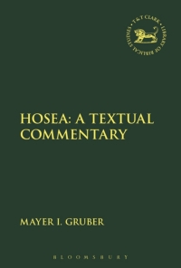 Cover image: Hosea: A Textual Commentary 1st edition 9780567671745