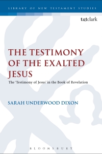 Cover image: The Testimony of the Exalted Jesus 1st edition 9780567685360