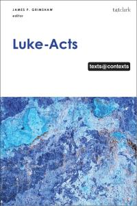 Immagine di copertina: Luke-Acts 1st edition 9780567693976