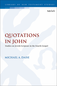 Cover image: Quotations in John 1st edition 9780567681799