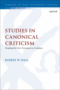 Imagen de portada: Studies in Canonical Criticism 1st edition 9780567704825