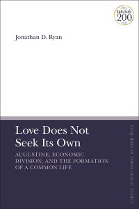 Imagen de portada: Love Does Not Seek Its Own 1st edition 9780567699695