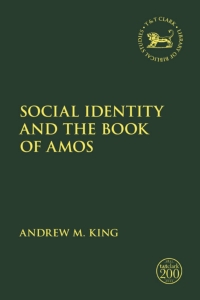 Imagen de portada: Social Identity and the Book of Amos 1st edition 9780567695291