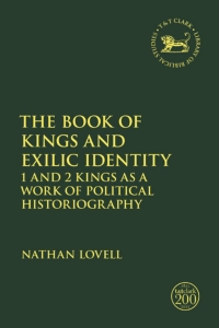 Titelbild: The Book of Kings and Exilic Identity 1st edition 9780567698568