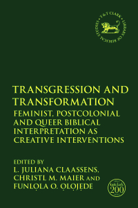 Omslagafbeelding: Transgression and Transformation 1st edition 9780567696250