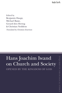 Cover image: Hans Joachim Iwand on Church and Society 1st edition 9780567700032