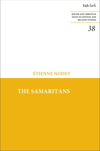 Cover image: The Samaritans 1st edition 9780567709707
