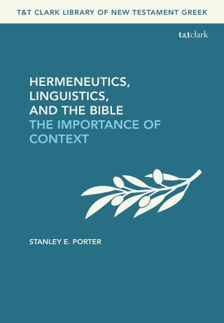 Cover image: Hermeneutics, Linguistics, and the Bible 1st edition 9780567709905