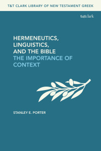 Omslagafbeelding: Hermeneutics, Linguistics, and the Bible 1st edition 9780567709905