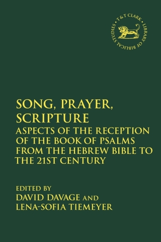 Imagen de portada: Song, Prayer, Scripture 1st edition 9780567711830