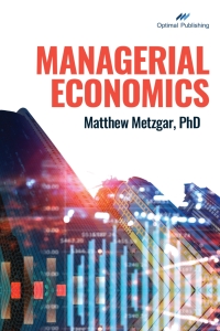 Cover image: Managerial Economics 1st edition 9780578471211