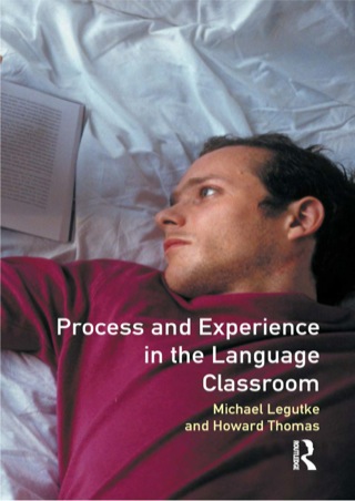 Cover image: Process and Experience in the Language Classroom 9780582016545