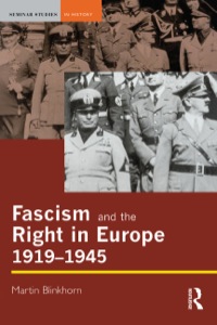 Cover image: Fascism and the Right in Europe 1919-1945 9780582070219
