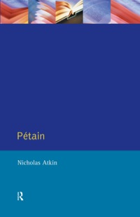 Cover image: Petain 9780582070370