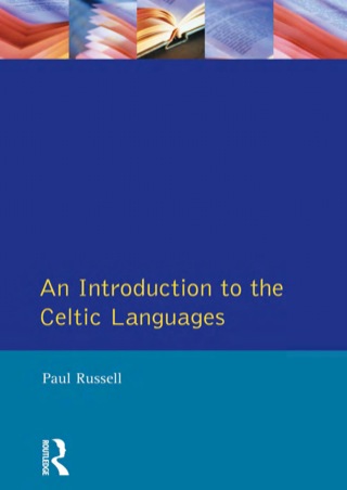 Cover image: An Introduction to the Celtic Languages 9780582100817