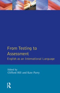 Cover image: From Testing to Assessment 9780582218857