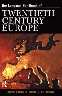 Cover image: Longman Handbook of Twentieth Century Europe 9780582235083