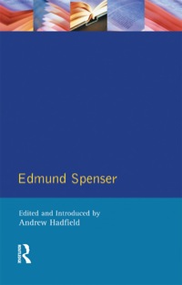 Cover image: Edmund Spenser 9780582247369