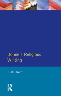 Cover image: Donne's Religious Writing 9780582250178