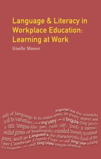 Cover image: Language and Literacy in Workplace Education 9780582257658