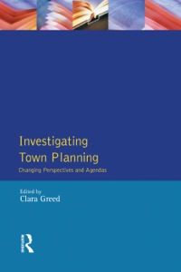 Cover image: Investigating Town Planning 9780582258341