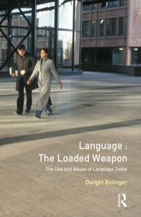 Cover image: Language - The Loaded Weapon 9780582291089
