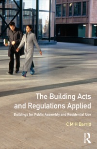 Cover image: The Building Acts and Regulations Applied 9780582302013