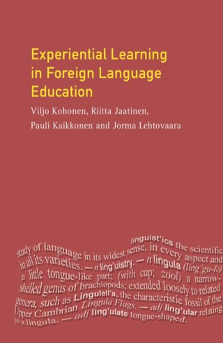 Cover image: Experiential Learning in Foreign Language Education 9780582315709