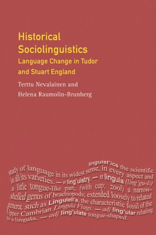 Cover image: Historical Sociolinguistics 9780582319943